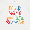 thumbnail image 4 of Inktastic My Nana and Papa Love Me Boys or Girls Baby T-Shirt, 4 of 5