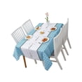 thumbnail image 3 of Nappe Imperméable Style Simple Matériau PEVA Couverture Décorative pour Cuisine Salle à Manger, 3 of 8