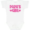 thumbnail image 3 of Inktastic Papa's Girl Girls Baby Bodysuit, 3 of 5