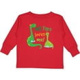 thumbnail image 3 of Inktastic My Yaya Loves Me Grandson Dinosaur Boys Long Sleeve Toddler T-Shirt, 3 of 5