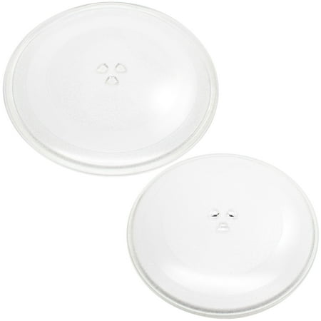 

2-Pack Replacement General Electric / G.E. JVM1640SJ02 Microwave Glass Plate - Compatible General Electric / G.E. WB49X10114 Microwave Glass Turntable Tray - 13 1/2 (345mm)