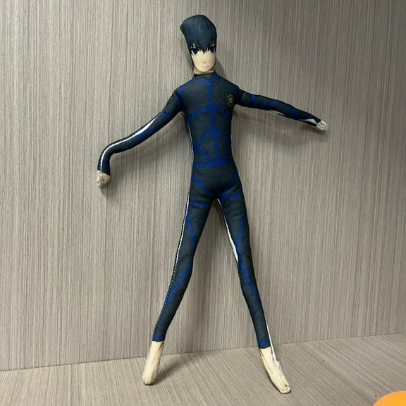 Anime Blue Lock Plush Toy Isagi Yoichi Bachira Meguru Nagi Seishiro Chigiri Hyoma Cosplay Stuffed Dolls Figure Peluches Props