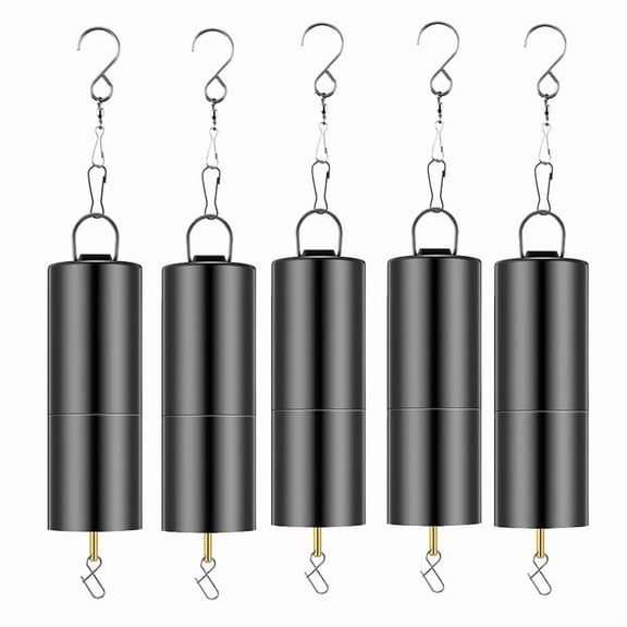 5 Pcs Ornament Spinner Rotator Battery Operated Wind Spinner Motor Disco Ball Motor with 5 Wind Spinner Swivel Hooks