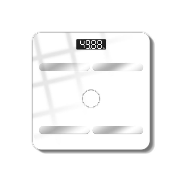 Báscula de grasa corporal inteligente con Bluetooth, báscula electrónica de carga, báscula corporal para el hogar, báscula de grasa para adultos, báscula de pesaje