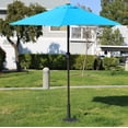 thumbnail image 7 of Davee furniture 7.5' Round Patio Umbrella Outdoor Table Market Umbrella(Aqua blue), 7 of 7