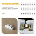 thumbnail image 3 of HEALEEP 20pcs Screen Window Roller Nylon White for Sliding Doors and Windows, 3 of 8