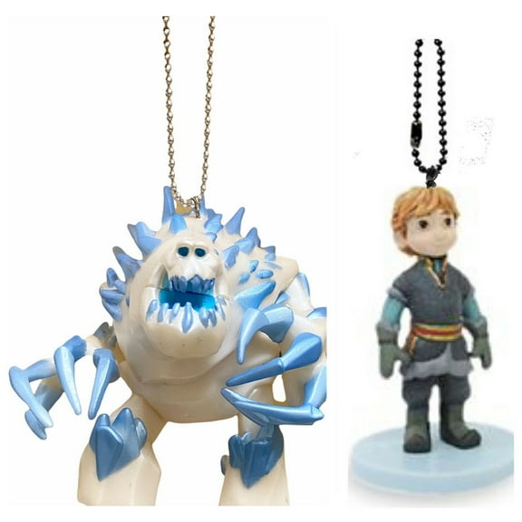 Frozen Marshmallow & Baby Toddler Kristoff Keychain Dangler Ornament Figure Anna