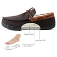 thumbnail image 5 of RockDove Men's Samuel Sherpa Lined Moccasin Slipper, 5 of 8
