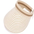 thumbnail image 1 of Sombrero de sol de ala grande para mujer, sombrero de paja de playa, sombrero de verano, 1 of 7