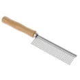 thumbnail image 6 of GENEMA Pet Dog Cat Comb Wood Handle Hair Trimmer Dog Grooming Cleaning Brush, 6 of 6