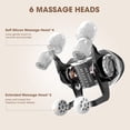 thumbnail image 6 of SNOW DEER Neck Massager, Shiatsu Back Shoulder and Neck Massager with Heat Electric Shoulder, 6 of 20