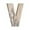 V, variant on Layered 4.92 Inch Large Wooden Letters for Wall Decor, 26 Letter Wall Decor,Flowered Paintable Wooden for Crafts Birthday Bohosign Wedding Home Decoration Gifts(A)