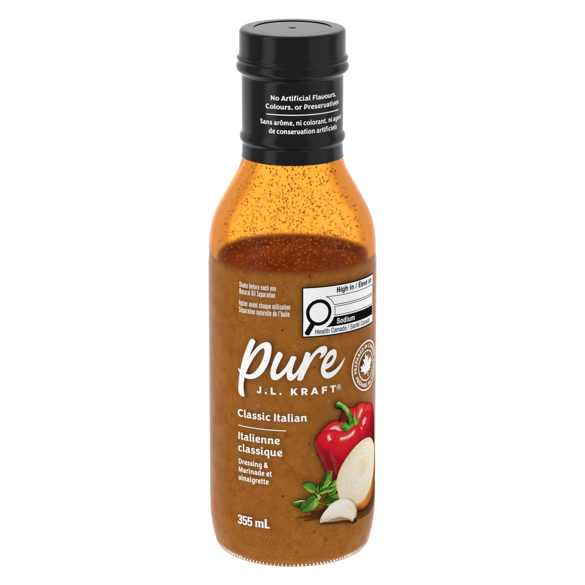 Vinaigrette Et Marinade Italienne Classique Pure J.L. Kraft, Bouteille