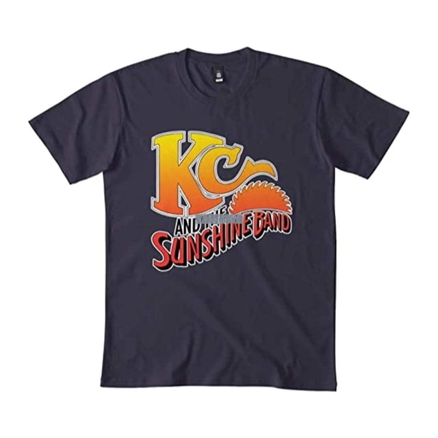 Camiseta vintage de KC and The Sunshine Band con pegatina y máscara, camiseta clásica 7Black DMN, regalo para Halloween.