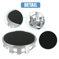 thumbnail image 3 of Unique Bargains 4 Pcs 54mm Dia 9 Clips Car Wheel Tyre Center Hub Caps Cover Silver Tone, 3 of 6