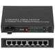 thumbnail image 4 of Unmanaged Switch, Ethernet Fiber Switch Strong Anti-interference 100-240V Scientific Circuit Layout 8 Electrical Ports  For Computer Network ANGGREK Enchufe de EE. UU., 4 of 8