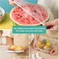 thumbnail image 5 of 300PCS Reusable Food Wrap, Disposable Plastic Elastic Stretch Wrap, Fresh Storage Bags, Elasticated Prevent Leaks, 5 of 5