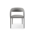 thumbnail image 2 of Modrest Faerron Modern Leatherette Upholstered Dining Chair in Gray, 2 of 5