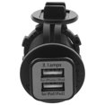 thumbnail image 4 of Miangastore Motorcycle Usage Car Cigarette Lighter Socket Splitter 1Pcs 2In, 4 of 8
