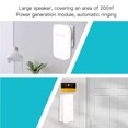 thumbnail image 4 of Self Powered  Door Bell, Loudspeaker, Automatic Ringing Push Button, Easy Installation, No Battery or Cable Needed, 4 of 7