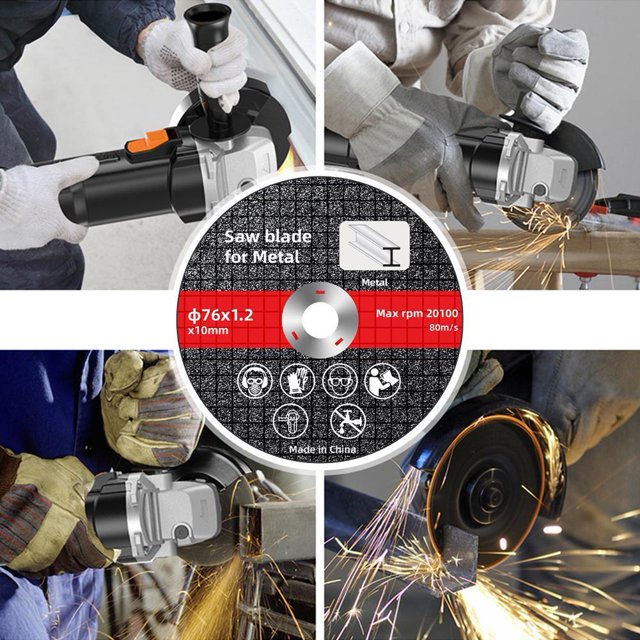 Discos de lijado de solapa Muelas abrasivas Cuchillas para amoladora angular Discos de corte de metal
