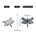thumbnail image 7 of Stained Glass Window Hanging Dragonfly Suncatcher for Home Wall Art Outdoor Garden Decor Housewarming Gift 1 Count Clear, 7 of 7
