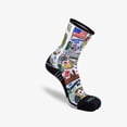 thumbnail image 3 of DC Doodle Socks (Mini-Crew) L / White, 3 of 3