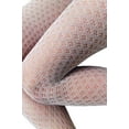 thumbnail image 2 of Lady's Fashion Designed Fish Net Full Length Pantyhose, White-987, 2 of 2