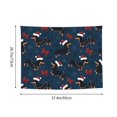 thumbnail image 4 of Dachshund Dog Puppy No.1032 Tapestry for Bedroom - Tapestry Wall Hanging Wall Tapestry for Dorm Wall Decor Home Decoration , Aesthetic Funny Tapestry 29 x 37in, 4 of 5