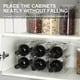 thumbnail image 3 of Organizador de refrigerador, soporte para botellas de vino, organizador de bebidas apilable, caja de almacenamiento de champán, estante para vinos, 3 of 4