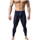 thumbnail image 1 of Pantalones moldeadores para hombre, sólidos, transpirables, absorbentes del sudor, térmicos, de fitness, de alta elasticidad, para yoga, largos, de licra., 1 of 3