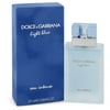 Light Blue Eau Intense by Dolce & Gabbana Eau De Parfum Spray .84 oz for Women Pack of 3