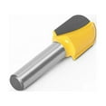 thumbnail image 3 of MYG Long Blade Round Nose Wood Router Bit Long Reach Core Box Cutter 6.35mm Shank, 3 of 7