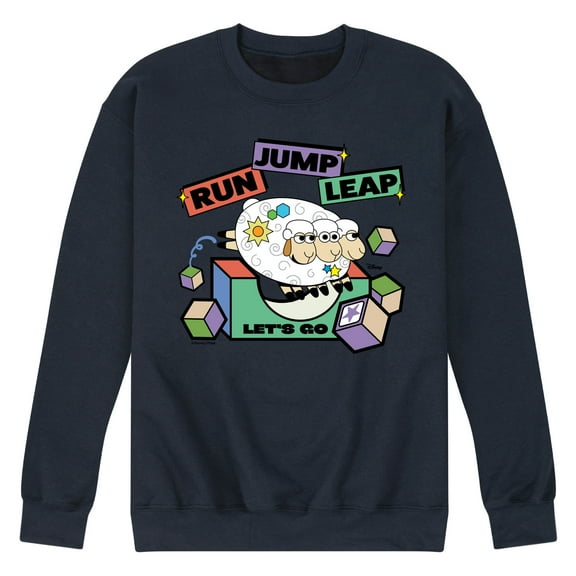 Disney - Toy Story - Gruff Goat Billy Jump - Men's Crew Neck Fleece Pullover