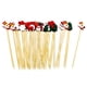 thumbnail image 5 of 4 Palillos Para Cócteles Navideños De 11,9 Cm Para Aperitivos, Sándwiches, Barbacoas, 5 of 10