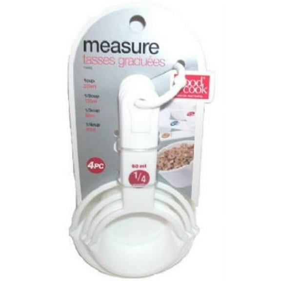 Bradshaw 19860 4 Piece Measuring Cup Set- Pack of 2