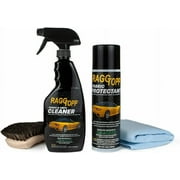 RAGGTOPP Fabric Convertible Top Cleaner & Protectant Kit with Brush & Glass Towel