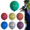 thumbnail image 2 of Globo de cola de pavo real de 18 pulgadas, globo de color para decoración de fiestas de cumpleaños, bodas, banquetes, ambiente navideño, 2 of 5
