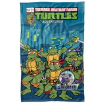 TMNT Blanket, 36"x58" TMNT Comic Cover No.21 Fleece Blanket