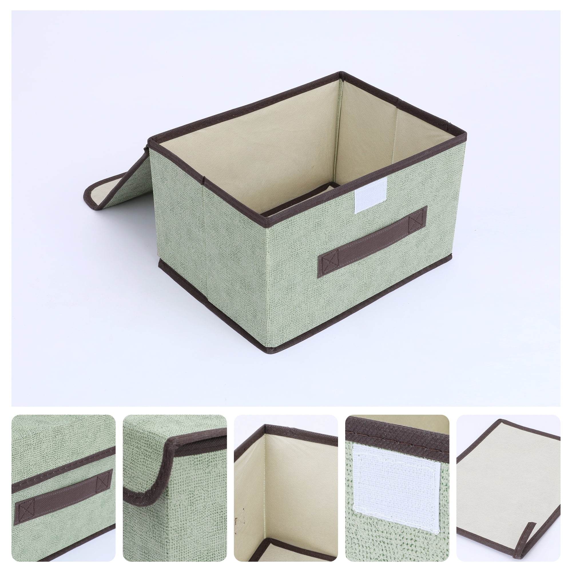 Unique Bargains 1 Pack Clothes Storage Bags Moving Bags Green 10.2*7.5*6.3in