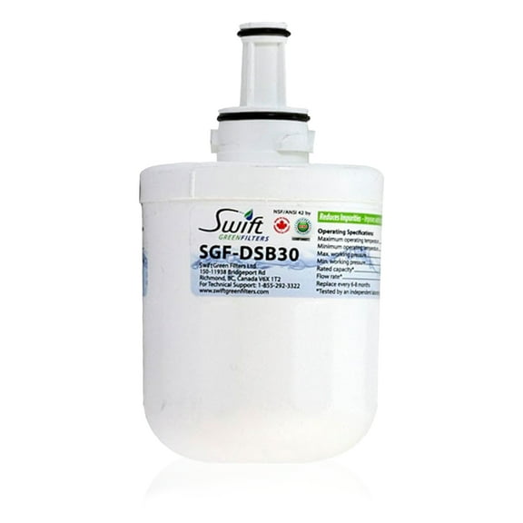 Swift Green Filters SGF-DSB30 Rx Compatible Refrigerator Water Filter for DA2900003 (1 Pack)