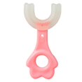 thumbnail image 1 of Children's U-shaped Silicone Toothbrush Manual Baby Lazy Mouth With Tooth Brushing Oral Cleaner, 1 of 1