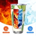 thumbnail image 5 of KLL Cactus And Succulent Print 40oz Stainless Steel Insulated Car Cup with Spillproof Lid - Keep Your Drink Hot or Cold on the Go-Without Straw, 5 of 8