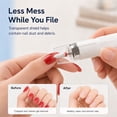 thumbnail image 6 of STARBIAO Electric Nail Drill Kit with Charging Base & Mini UV Nail Lamp, 18000 RPM Cordless Nail File, 6-Speed Rechargeable E-File with Digital Display, Bit Storage for Acrylic Gel Nails, 6 of 9