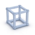 thumbnail image 2 of Escher Cube Wall Decal by Wallmonkeys Peel and Stick Graphic (48 in W x 47 in H) WM29324, 2 of 4