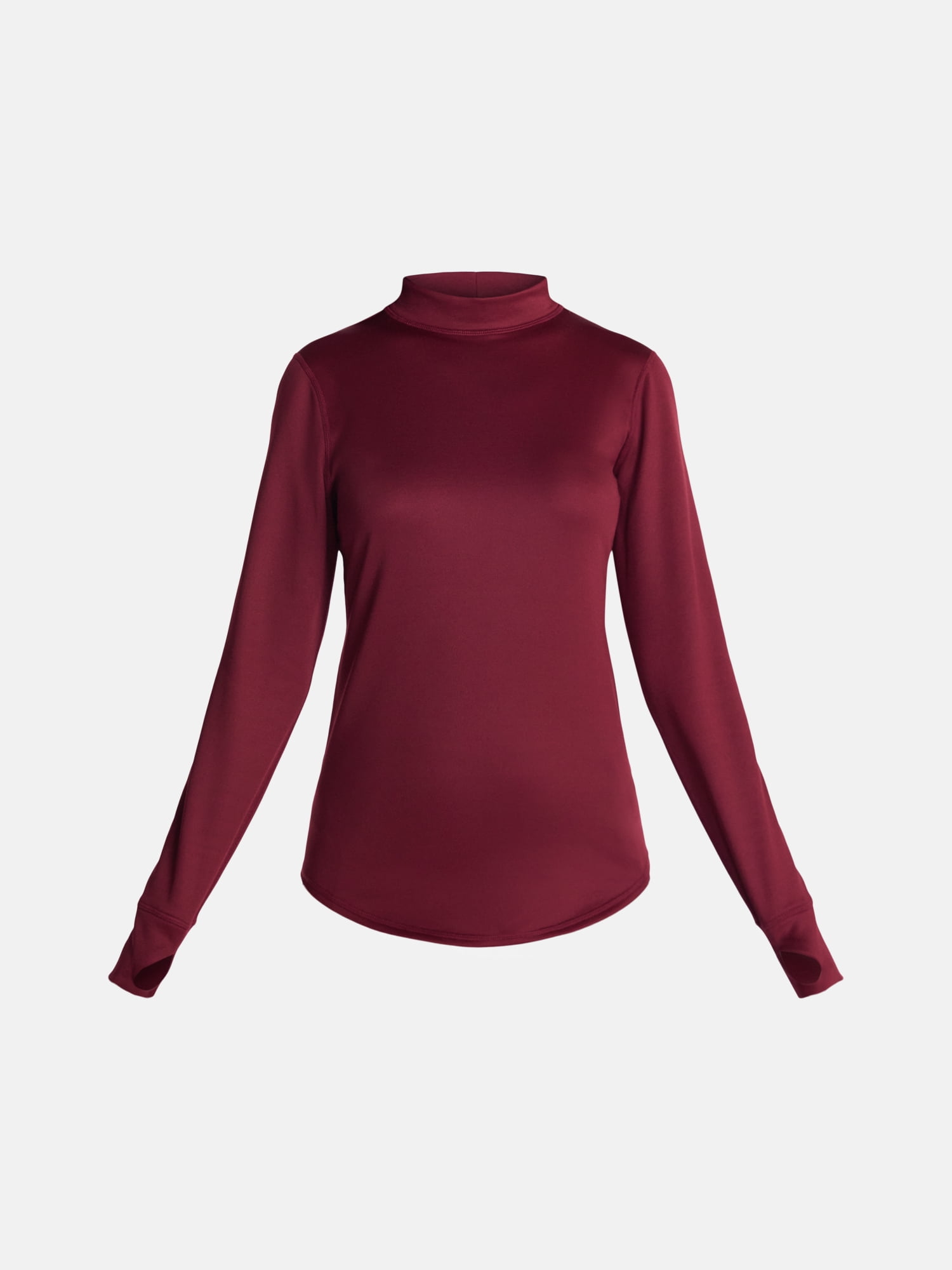 ClimateRight by Cuddl Duds Women's Warmer Thermal Guard Mock Neck Base Layer Thermal Top, Sizes XS-4X