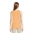 thumbnail image 3 of Time and Tru Women's Mineral Wash Tank Top, Sizes XS-XXXL, 3 of 5
