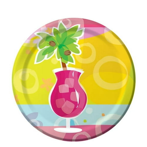 Happy Hour Party 7 inch Cocktail/Dessert Plates