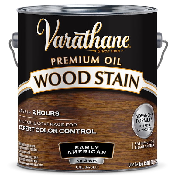 4-Pack of 1 gal Rust-Oleum 211685 Early American Varathane Oil-Based Interior Wood Stain