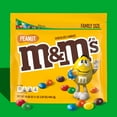 thumbnail image 3 of M&M's Peanut Milk Chocolate Candy, Family Size 18.08 oz Resealable Bulk Bag, 3 of 13